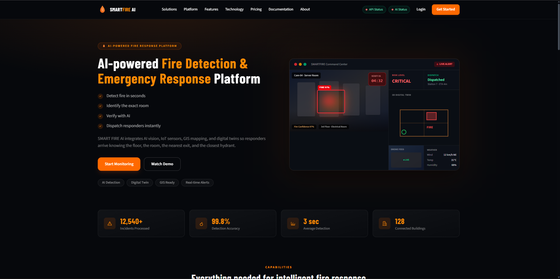 SMART FIRE - AI ASSISTANT - Under Development